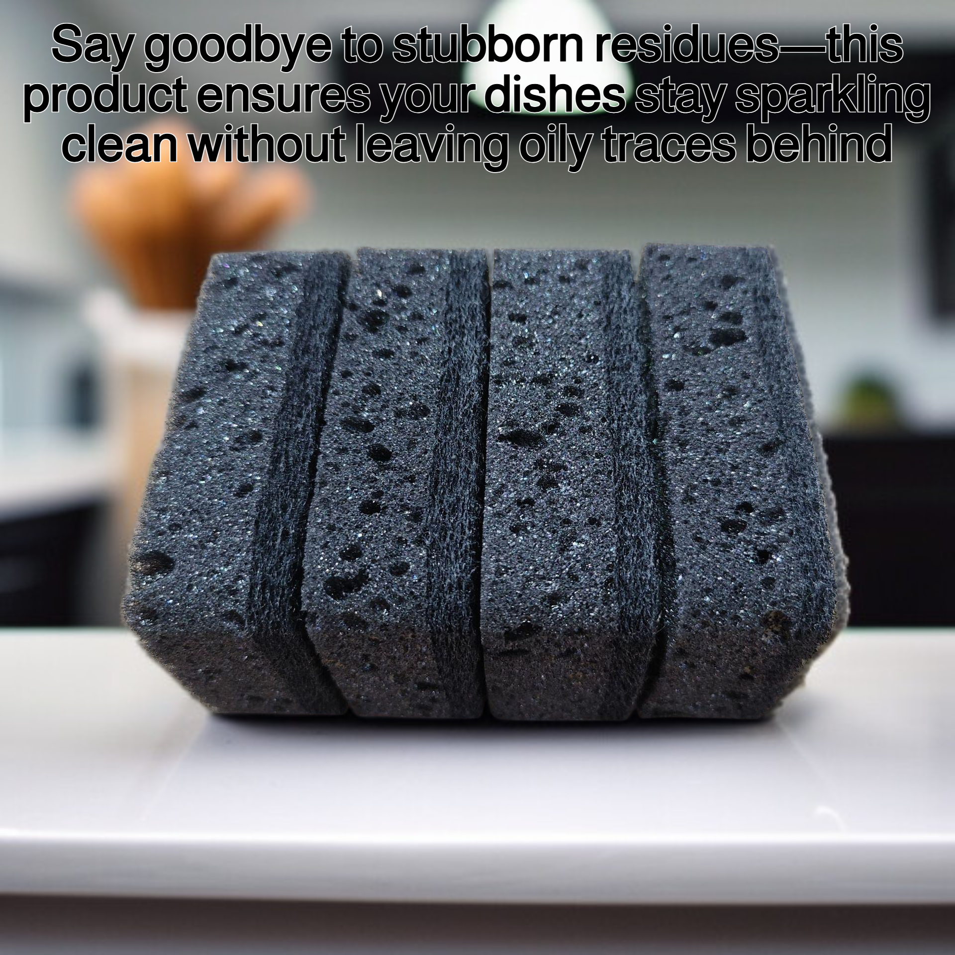 Easy to wash dishes without getting oily