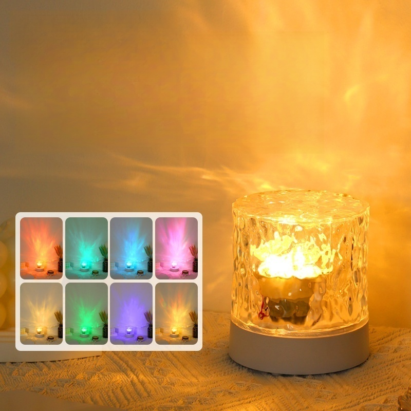 Flame-Enclosed Desk Table Lamp