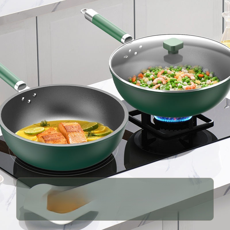 Upgraded Crystal Non-stick Wok
