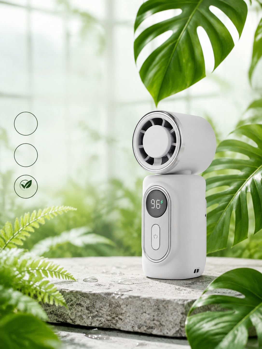Leichter und tragbarer Ventilator im Rucksack