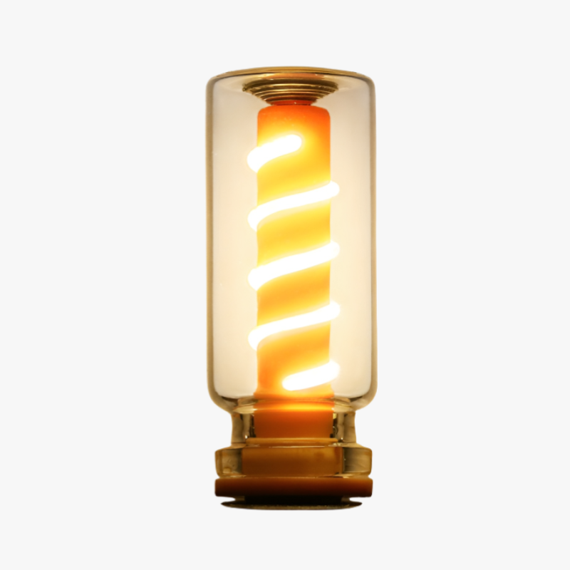 USB Glass Bottle Night Light for Desktop Decor, Ambient Lighting