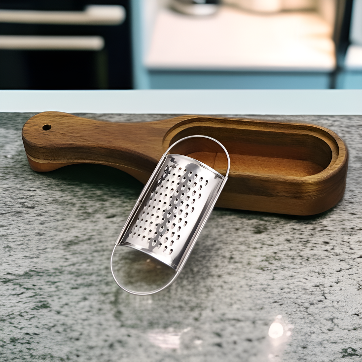 Rallador de queso de acero inoxidable