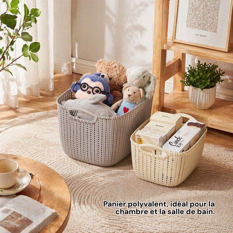 Panier de rangement pour vêtements sales et chaussettes de bureau