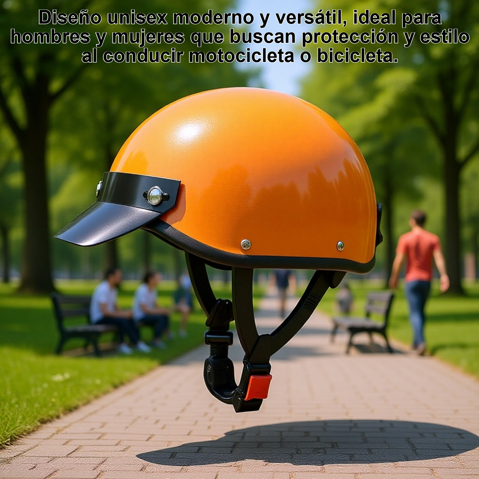 Medio casco unisex transpirable
