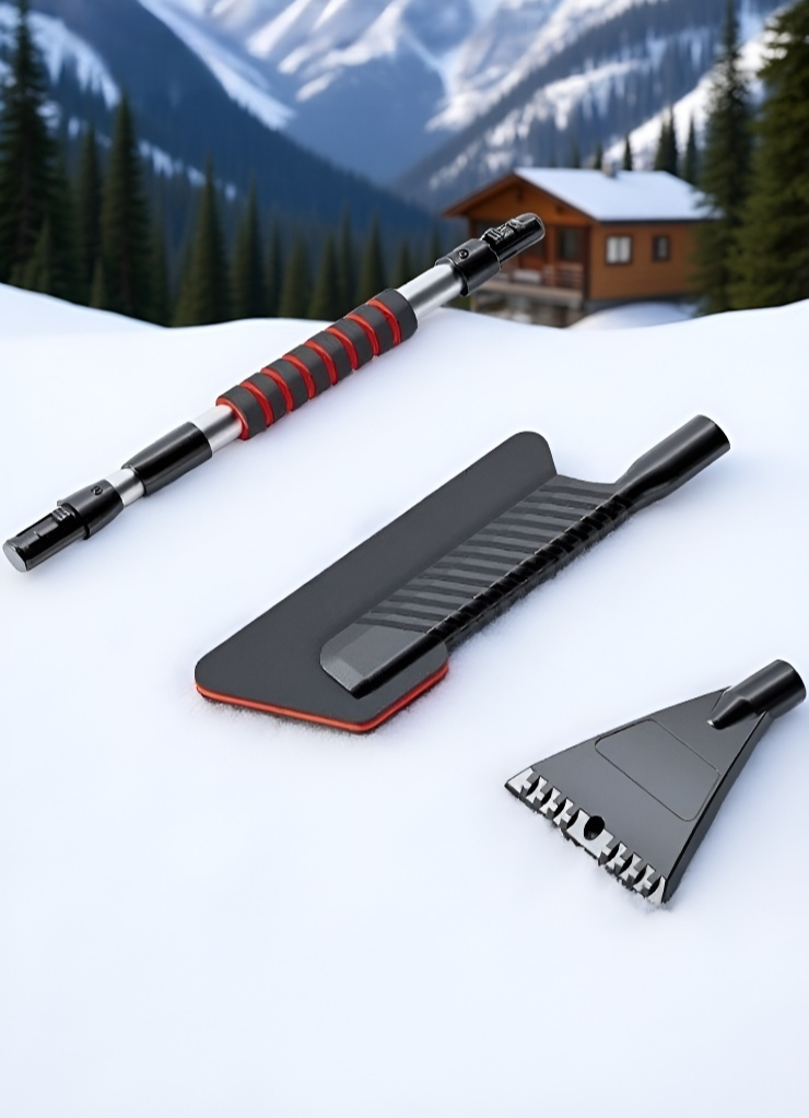 다목적으로 사용 가능한 자동차 성에 제거 스크레이퍼