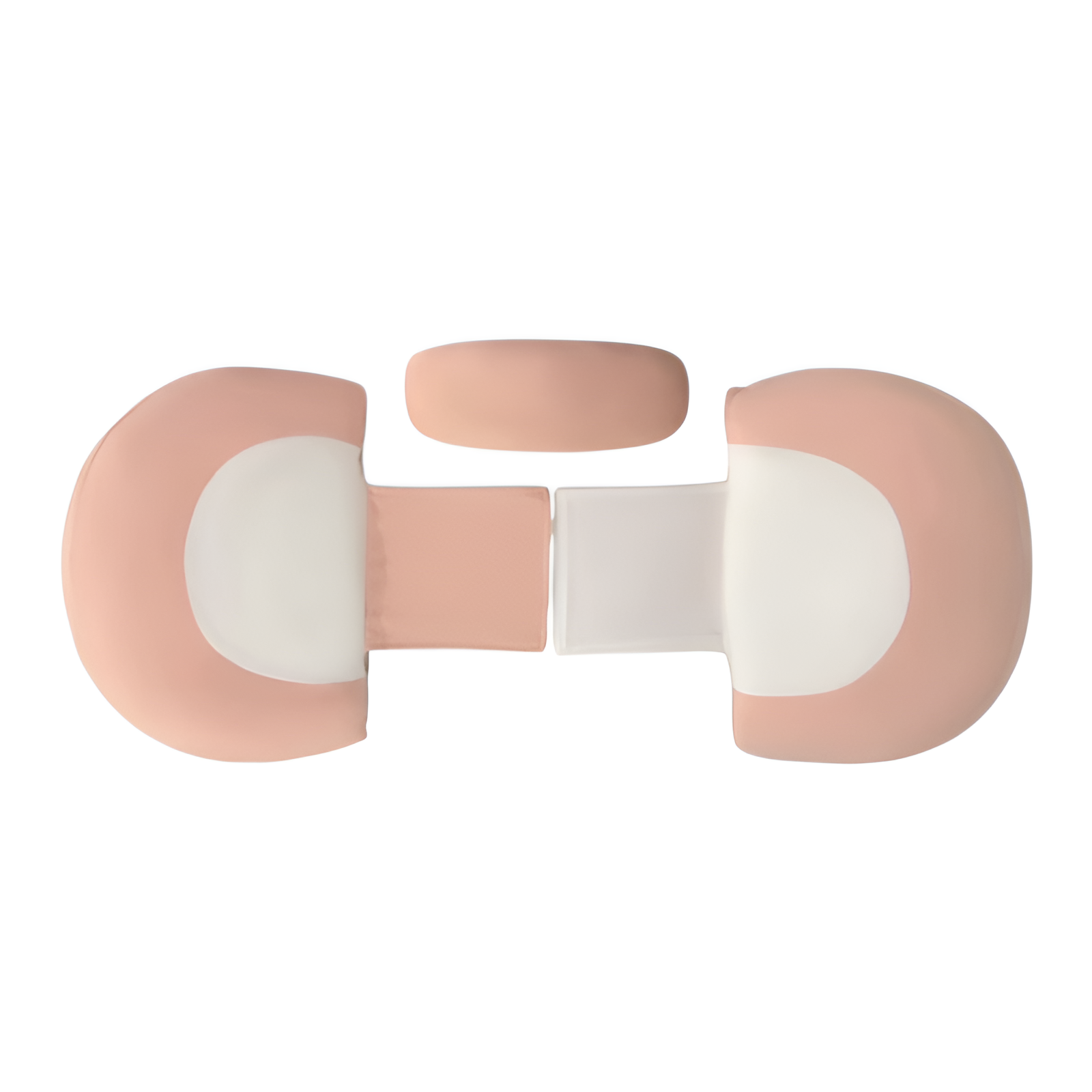 임산부용 U자형 베개, 허리 지지 쿠션