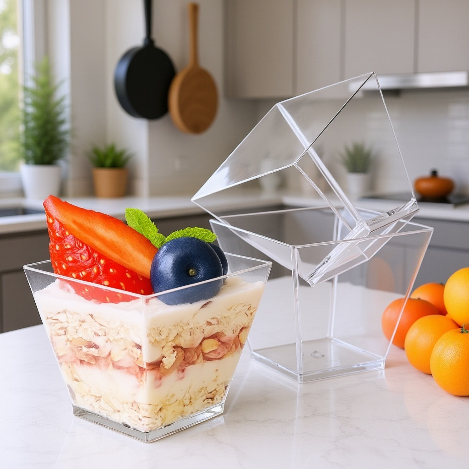 고급스러운 일회용 플라스틱 샴페인 컵