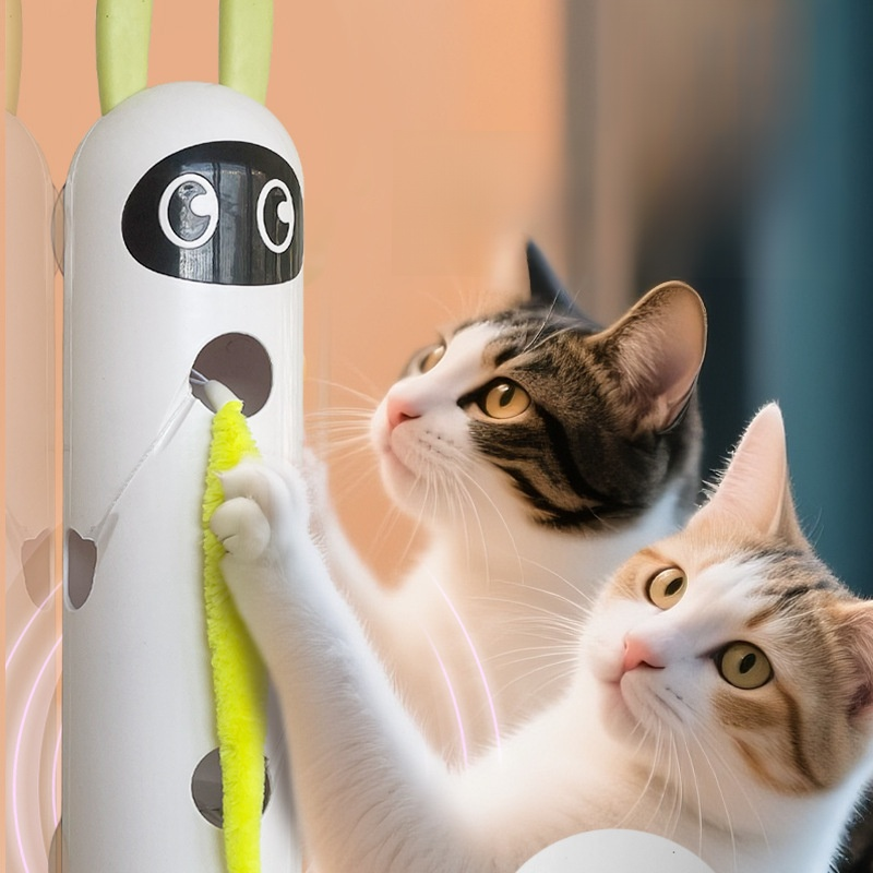 Caterpillar Interactive Cat Teasing Stick