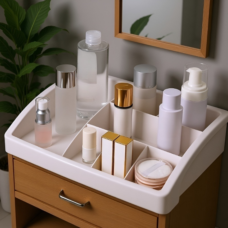 家庭用引き出し式防塵多層透明収納ボックス