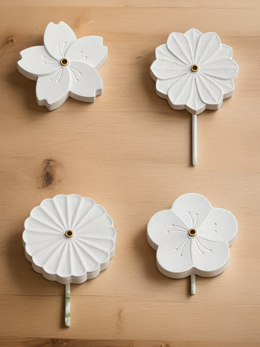 스틸 소재의 고급스러운 미니 향로 디테일