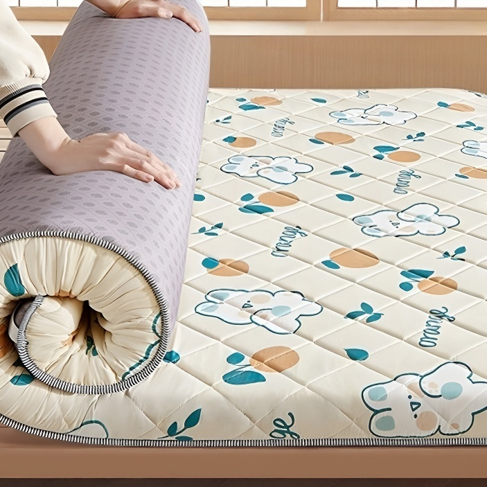 학생 기숙사 싱글 매트리스 접이식 매트 쿠션 매트리스 겨울 얇은 패드 매트리스 싱글