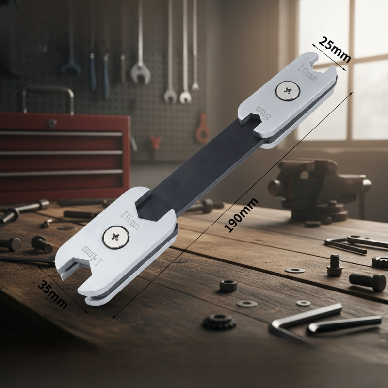 매화양용스패너 팔인원 회전식 오픈 조절 공구세트 매화양용렌치