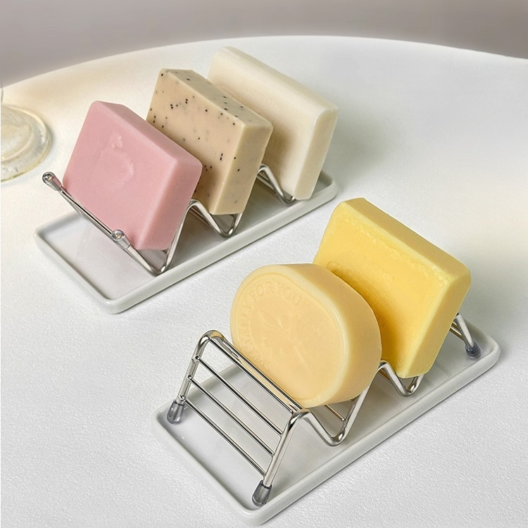 Soporte para jabón en forma de W