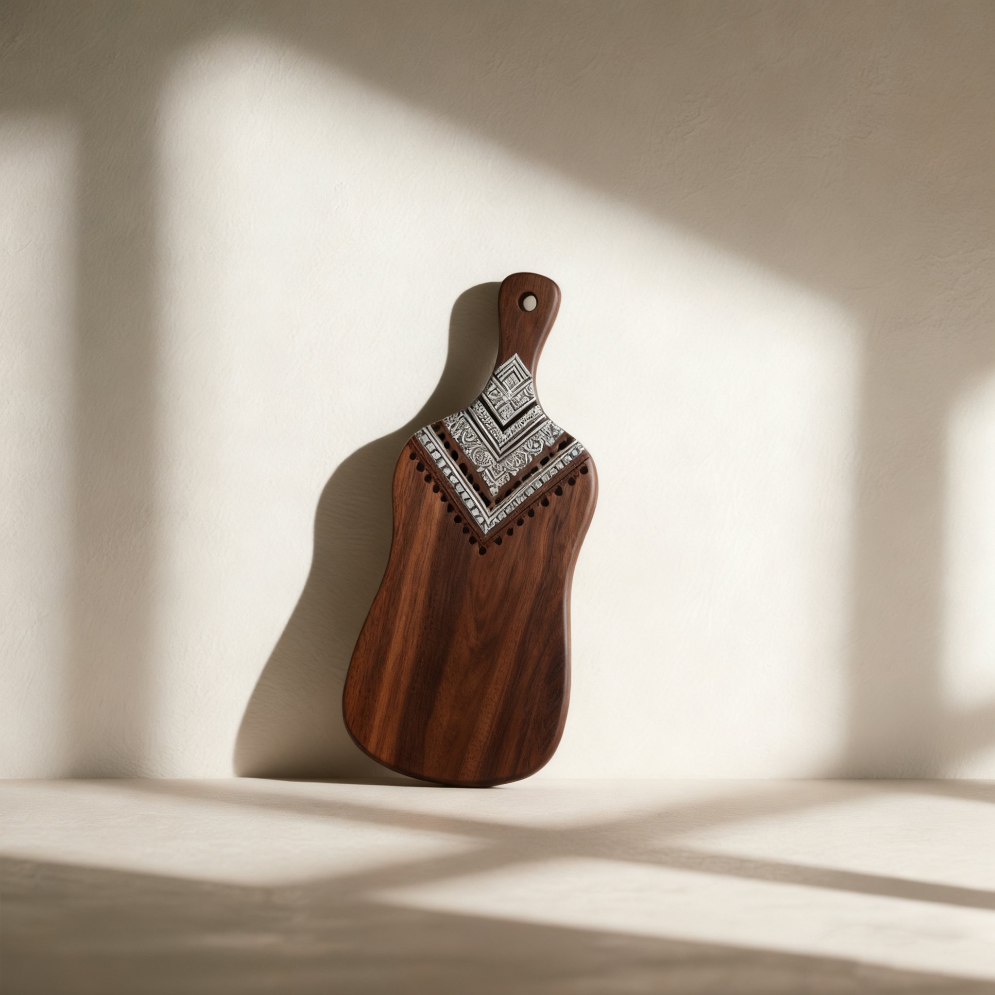 Sada tří pevných dřevěných prkének na krájení