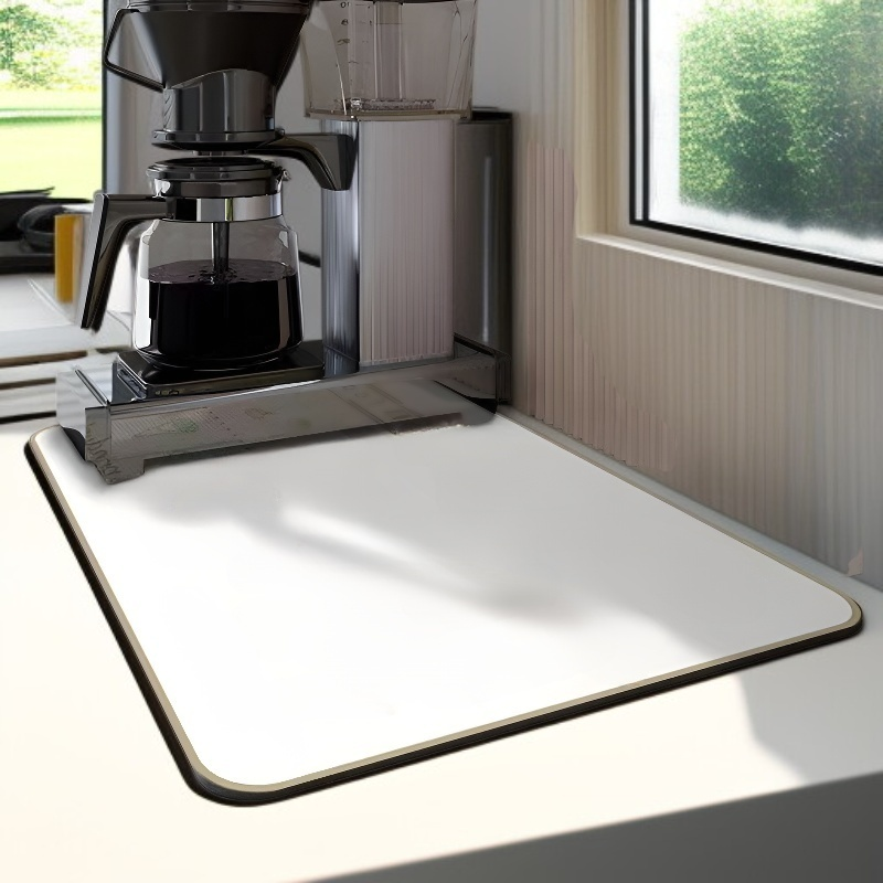 コーヒーマシン用水切りマット 吸水・滑り止めカップコースター