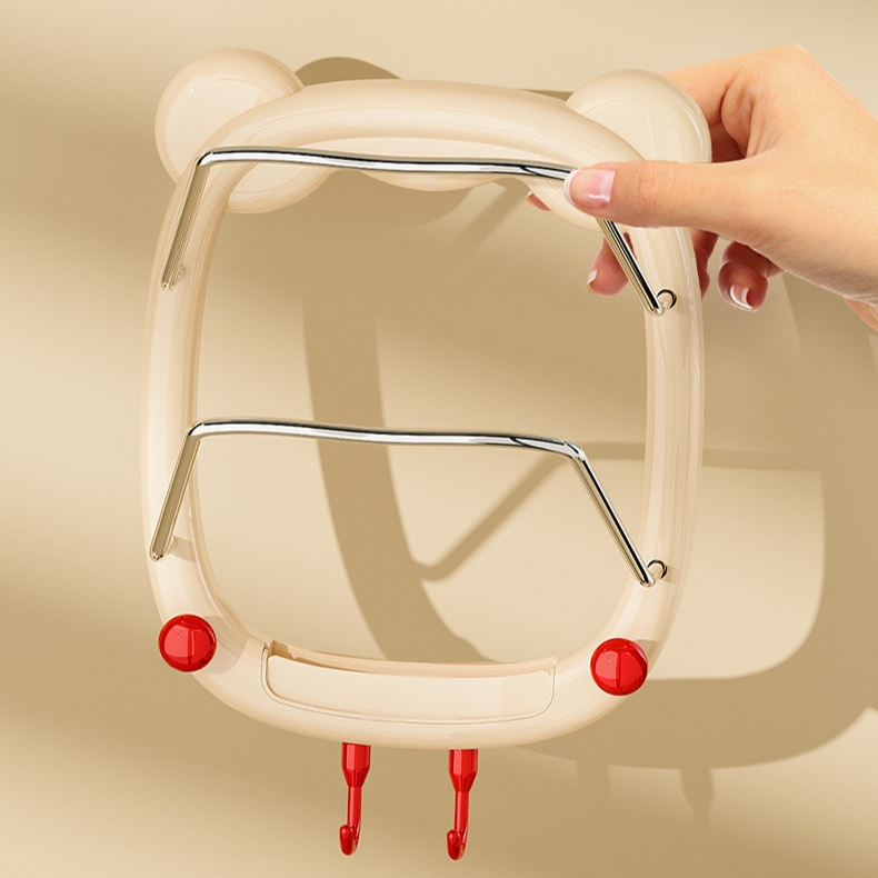 Soporte de tapa de olla de doble capa sin perforación