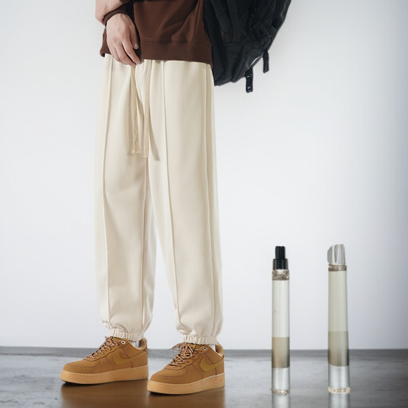 남 봄 가을 와이드 아메리칸 캐주얼 트레이닝 빅사이즈 면 조거 팬츠