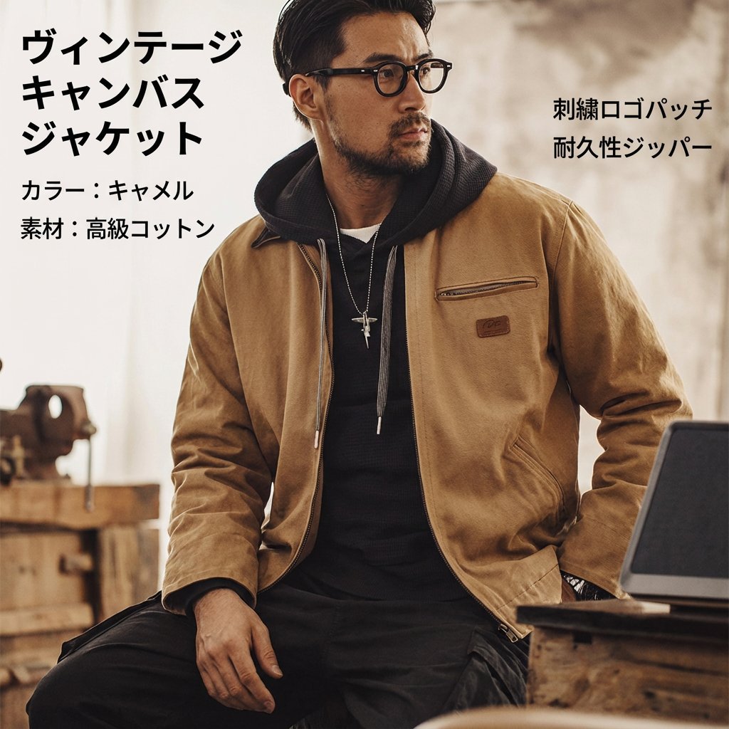 メンズデトロイトジャケット