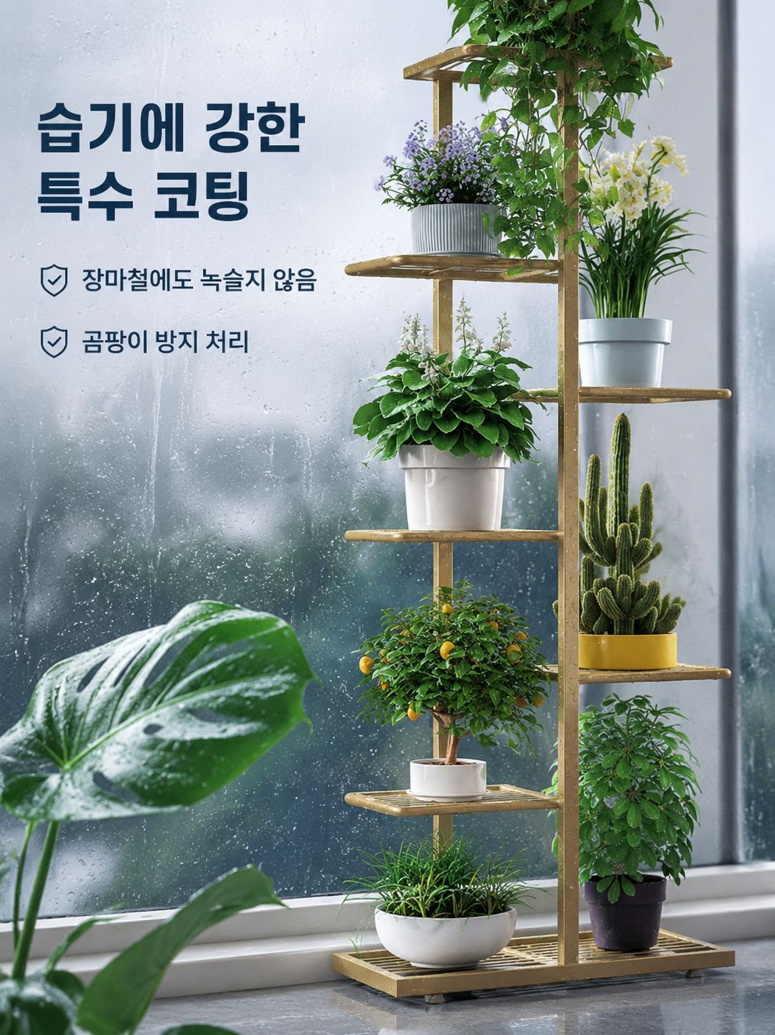 다용도 사용 가능한 가정용 선반