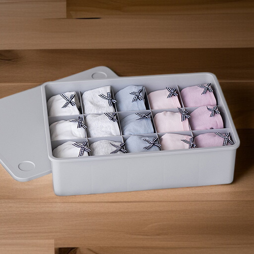 학생 기숙사 필수 멀티 수납함 속옷 수납함 잡동사니 수납함 메이크업  굿즈