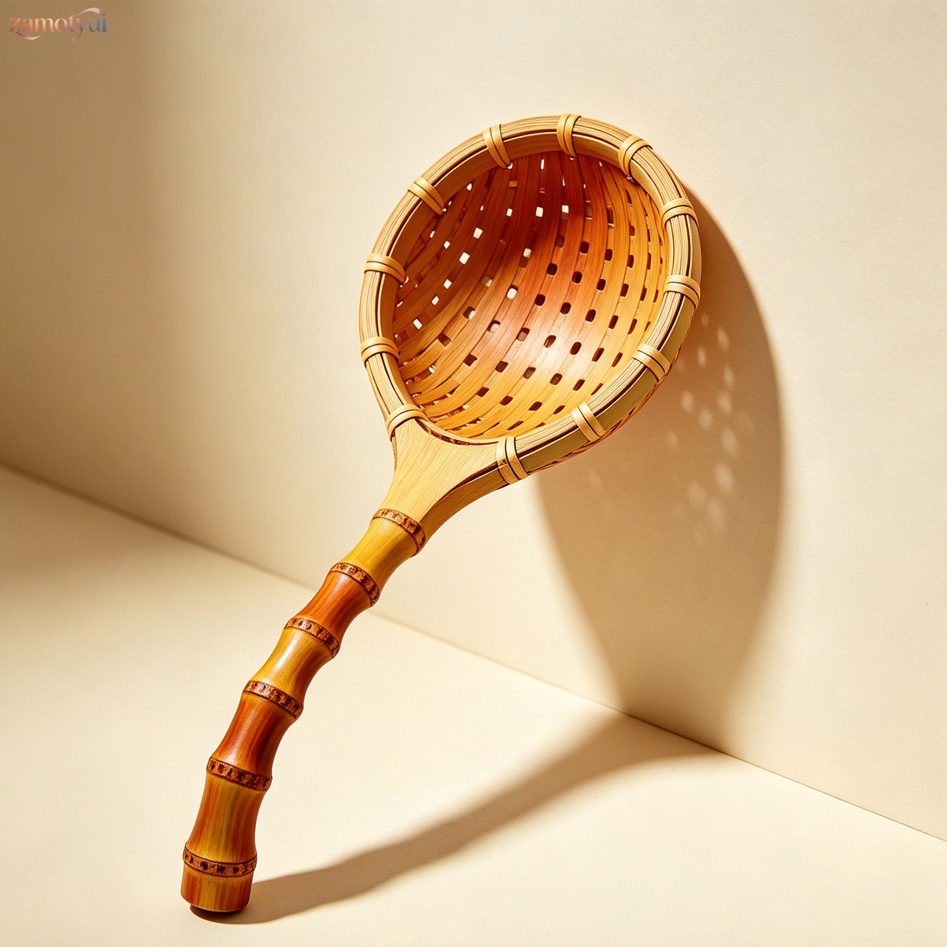手作り竹製ストレーナー3個セットの全体画像