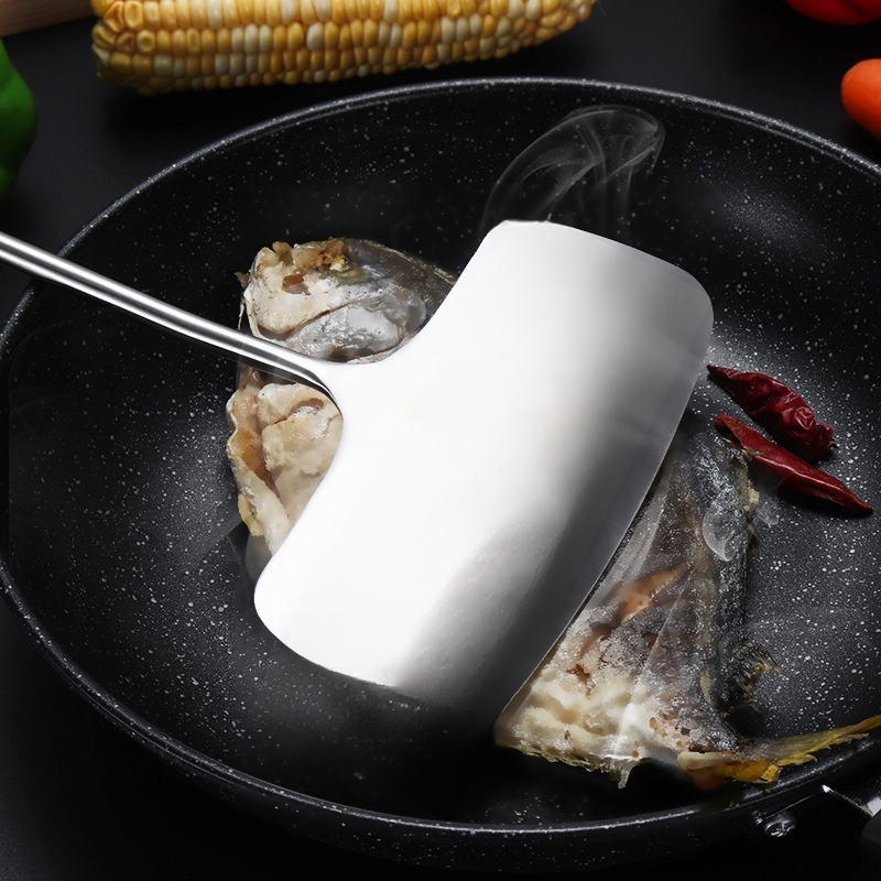 Multi-functional stainless steel spatula