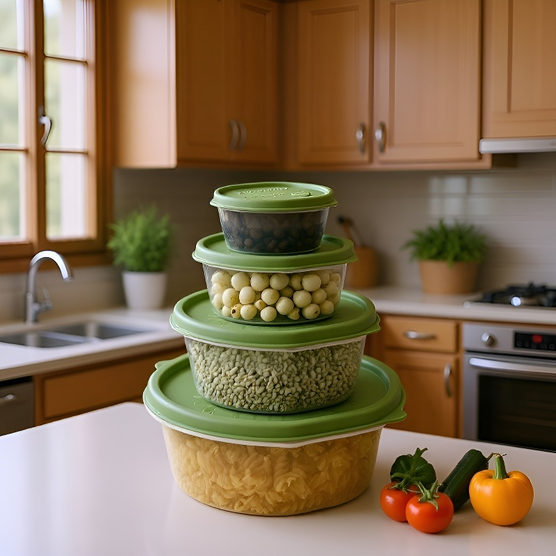 밀폐력이 좋은 대형 투명 냉장고 식품 보관 용기