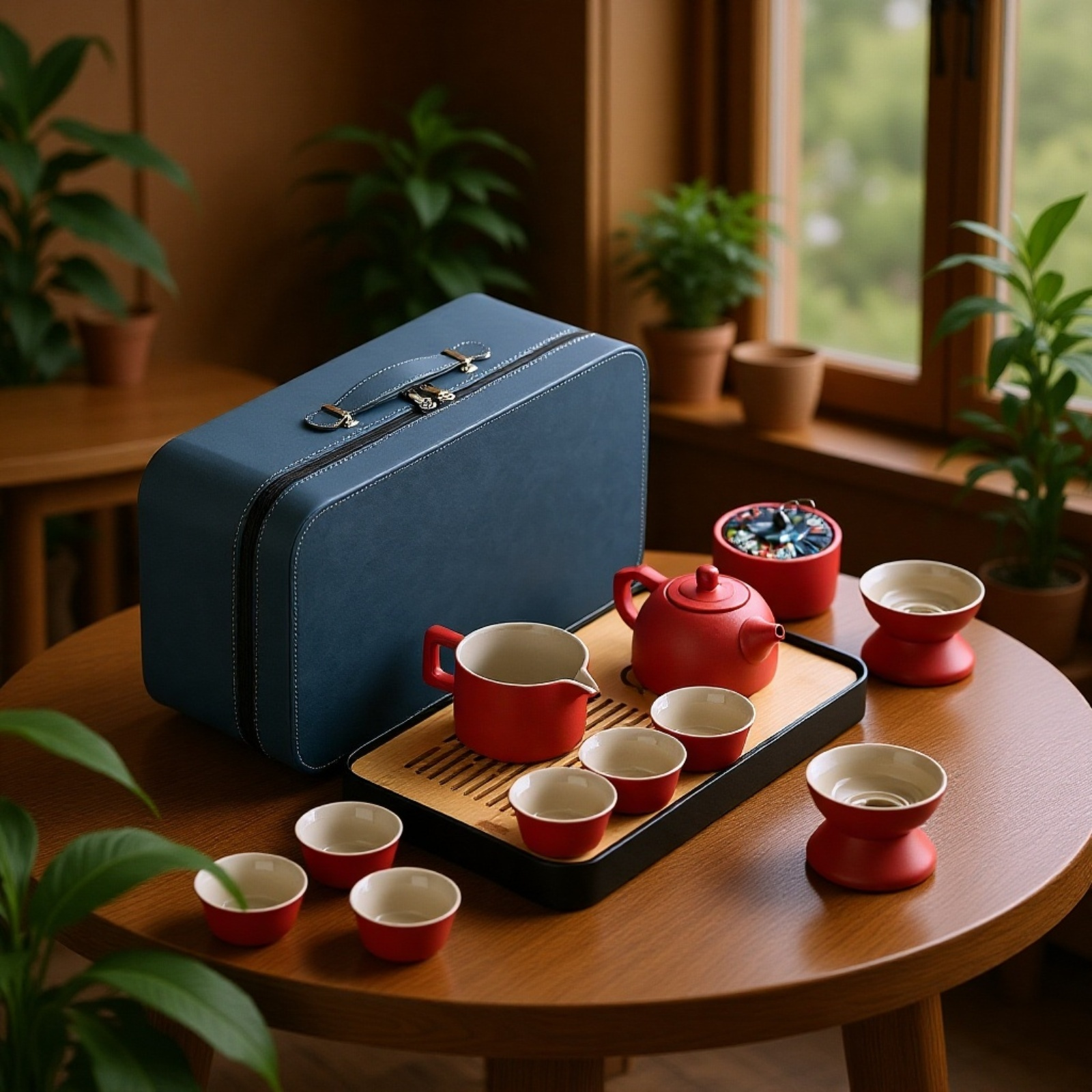 Tea set and teapot