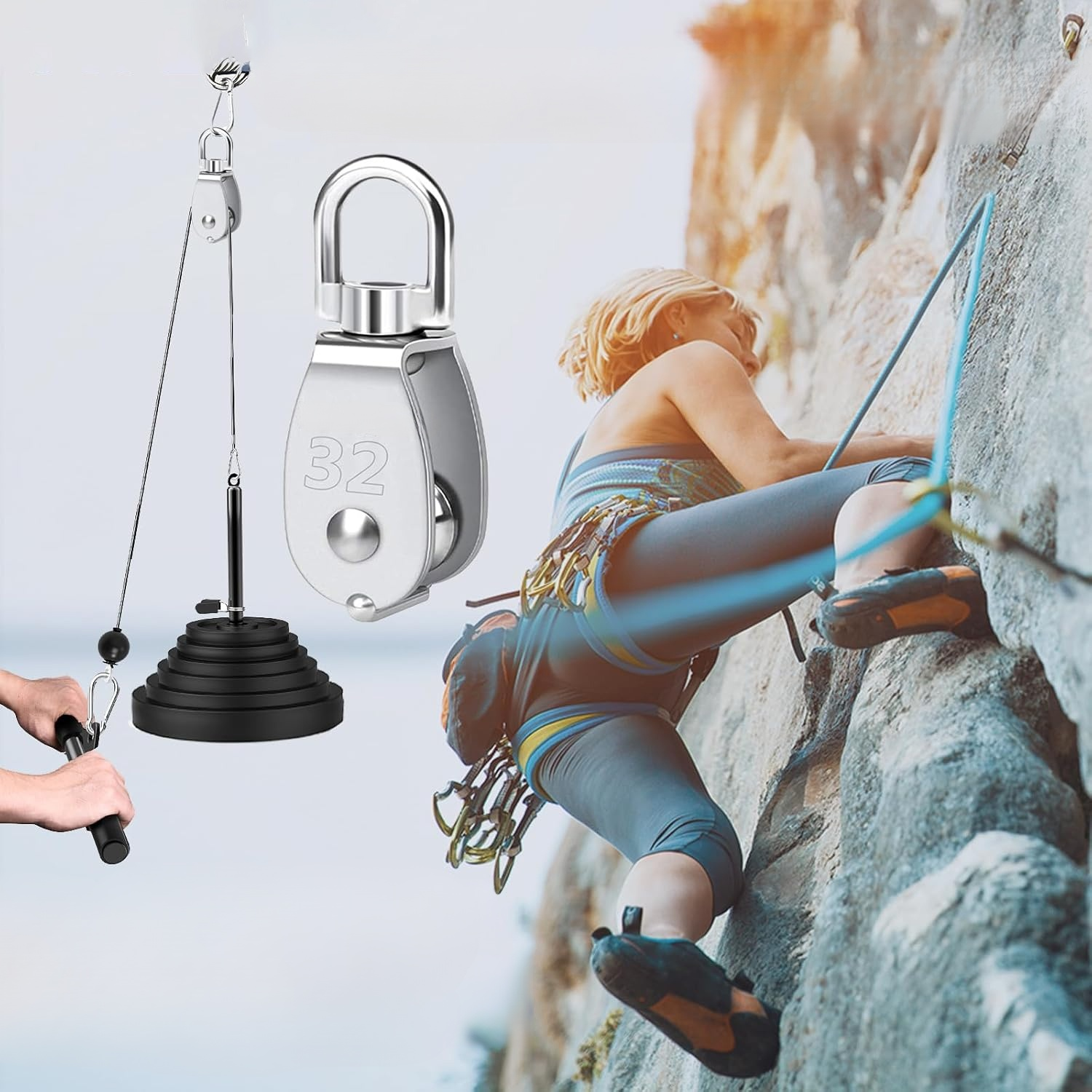 Marine Mechanical Hardware Crane Hook Set Crane Hook Sophisticated and sturdy Compact and lightweigh