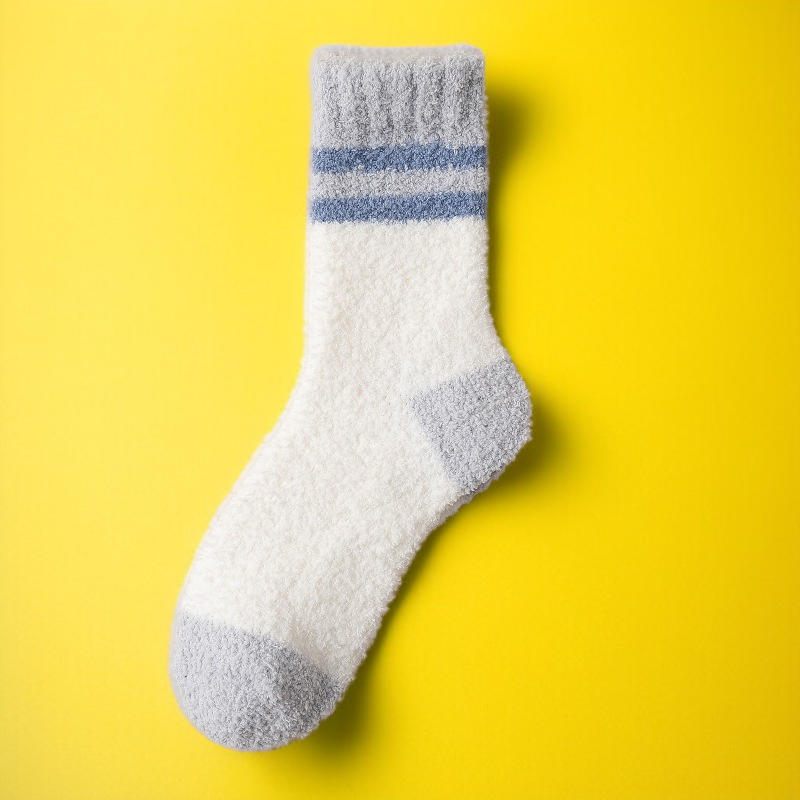 코랄융양말남겨울중목양말