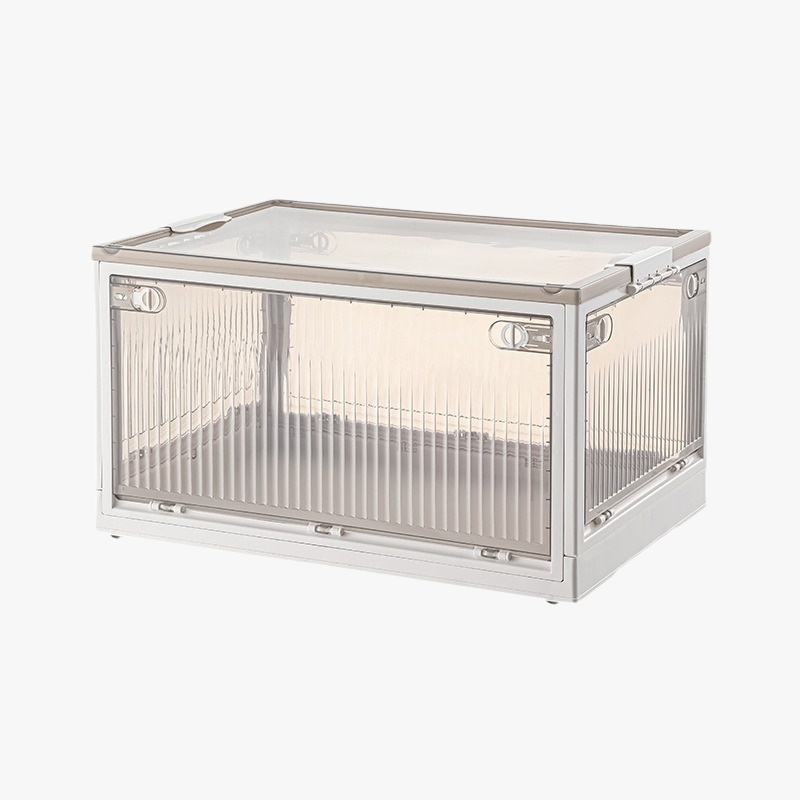 Armario plegable de plástico grueso, caja de almacenamiento para ropa, colcha, caja de almacenamient