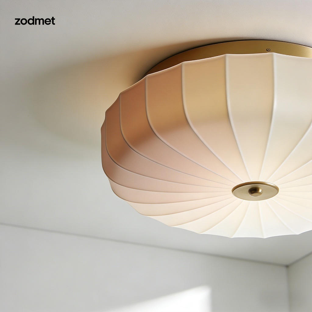 時尚簡約風吸頂燈細節特寫