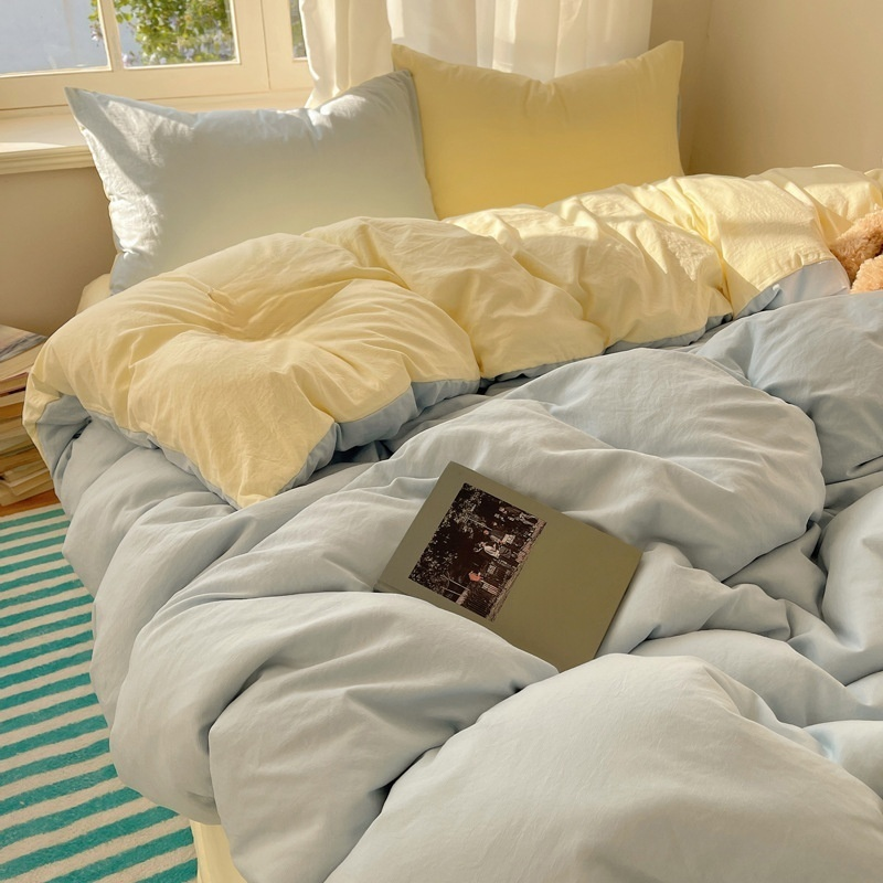 Pure Cotton Duvet Cover, Visual Comfort for Peaceful Sleep