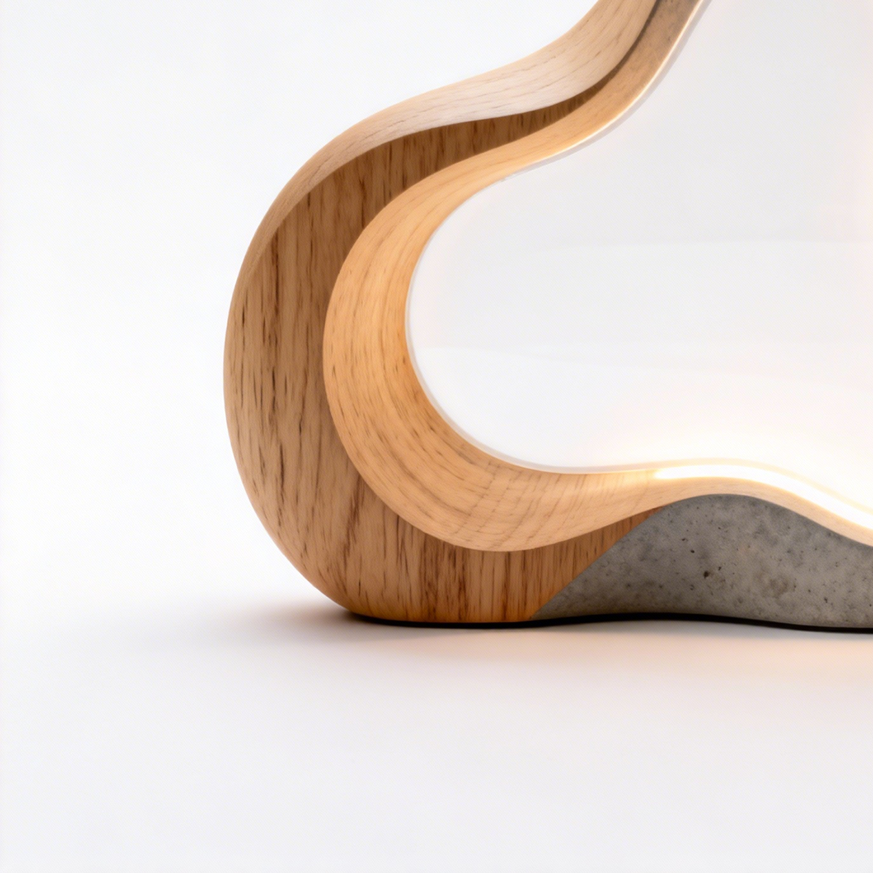 감성을 더하는 데스크 조명 오브제 인테리어 예시