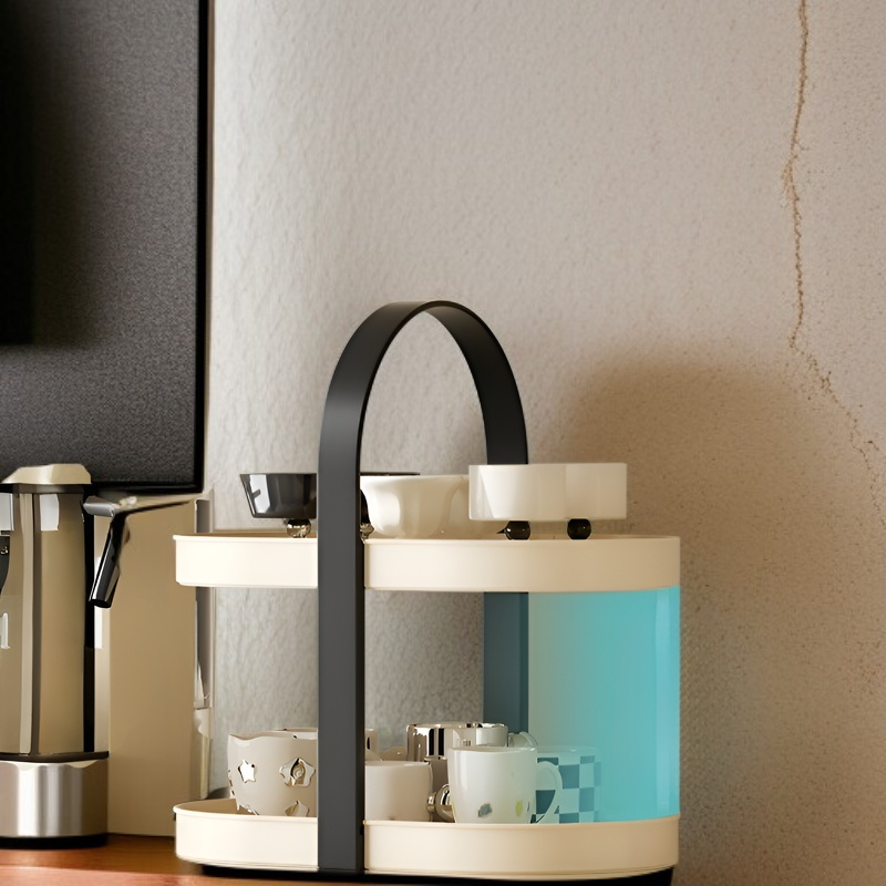 Soporte para tazas de café fácil de instalar en el suelo