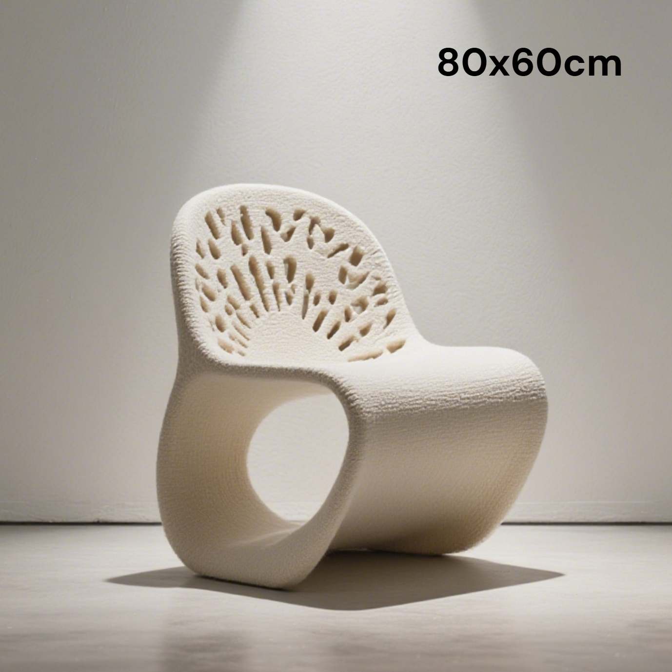 เก้าอี้เดี่ยวลายฉลุแข็งแรงทนทาน