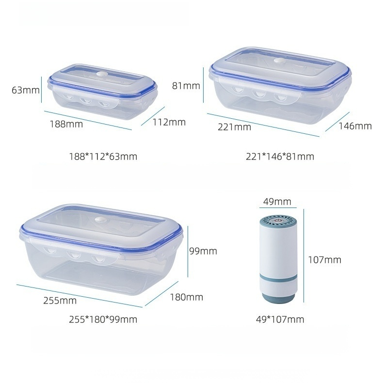 Large capacity food storage box