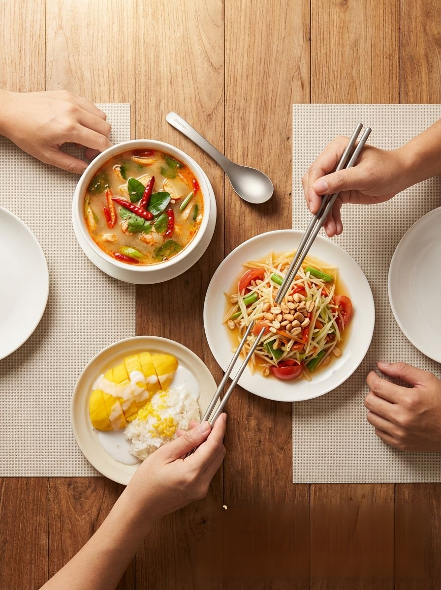 กล่องตะเกียบแบบพกพาสำหรับเดินทาง