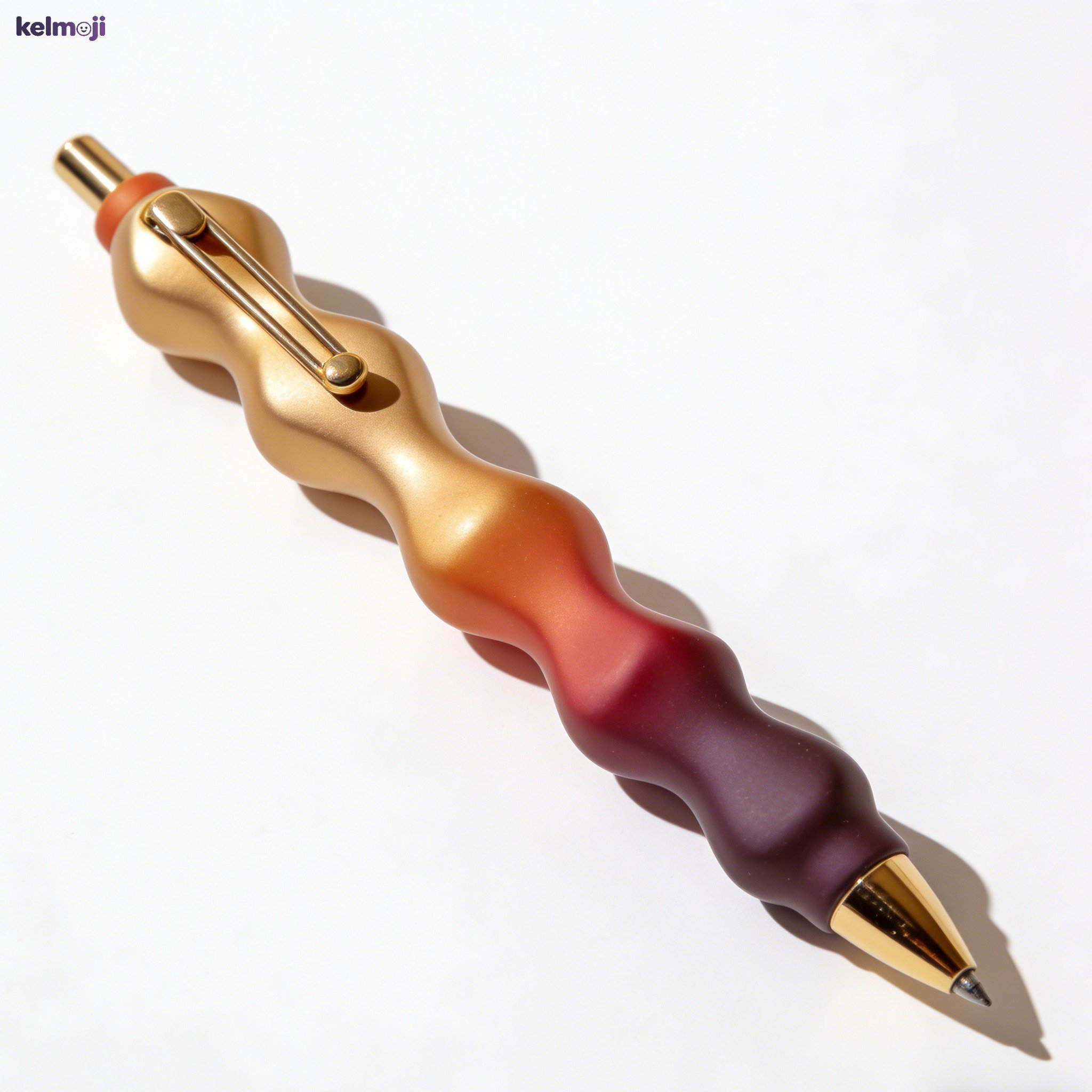 Wave-shaped mechanical pencils (10 pieces)
