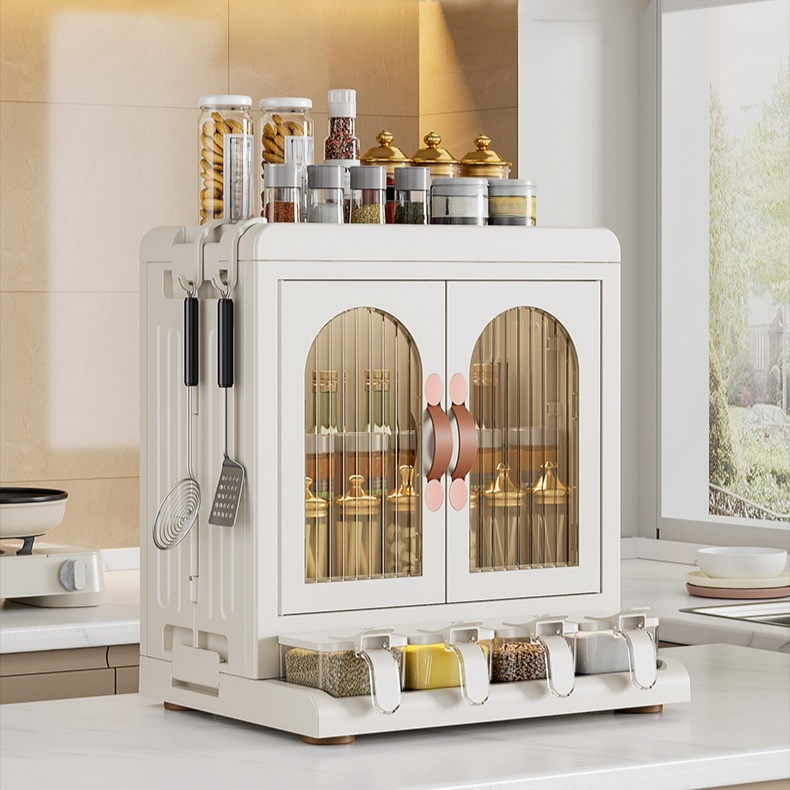 家用一體廚具調料置物櫃