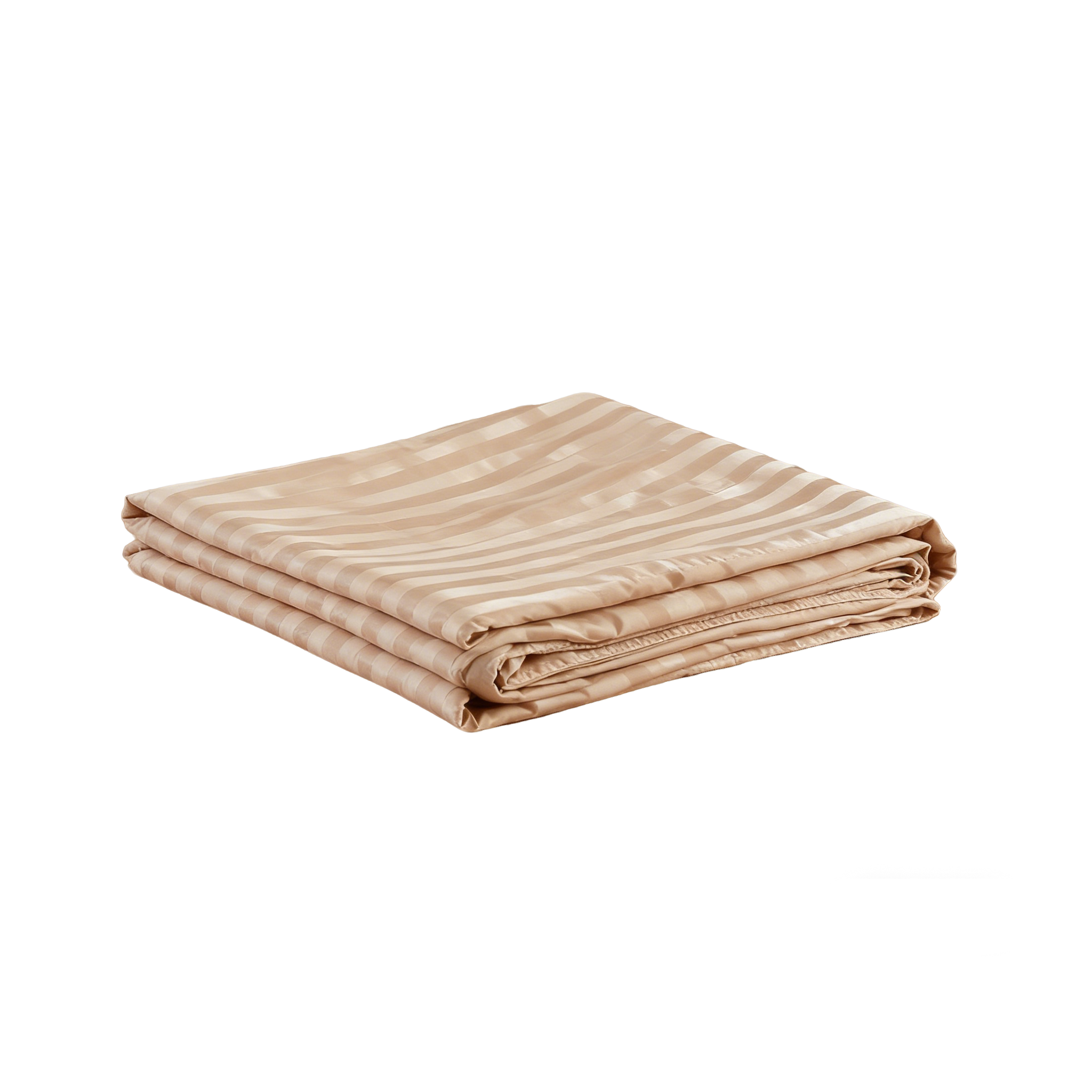 Three piece set of silk satin bed sheets