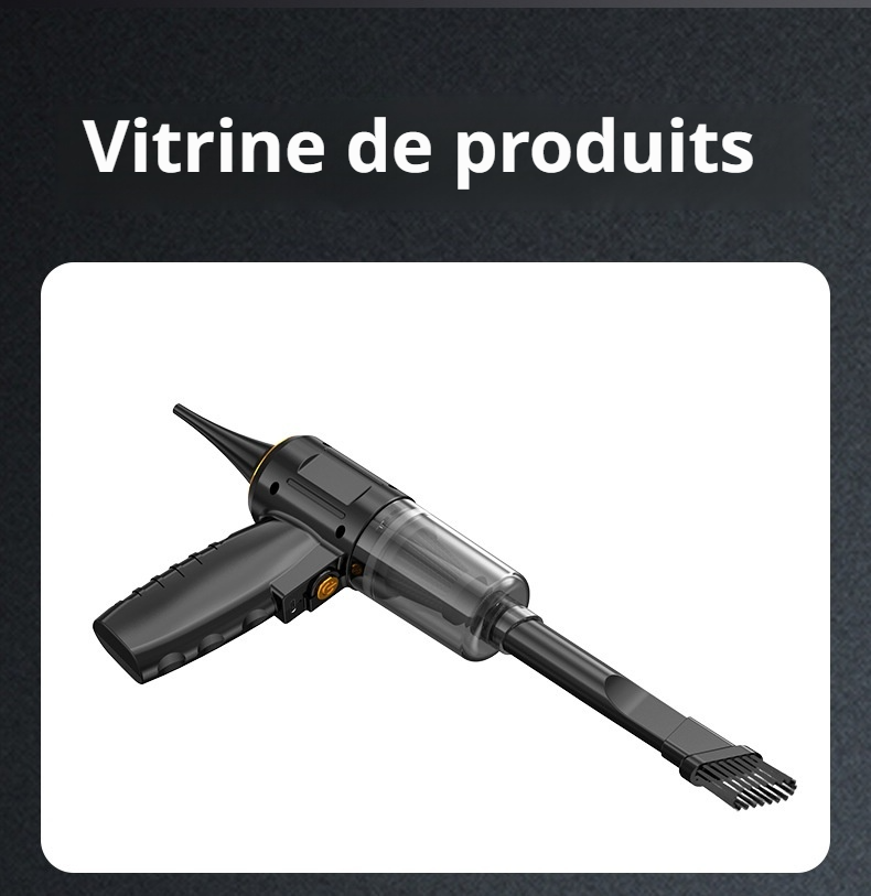 Aspirateur à main sans fil avec batterie longue durée