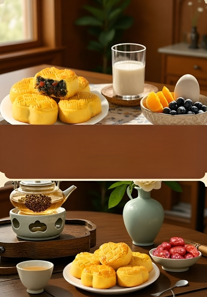 파이브 블랙 재료가 들어간 케이크