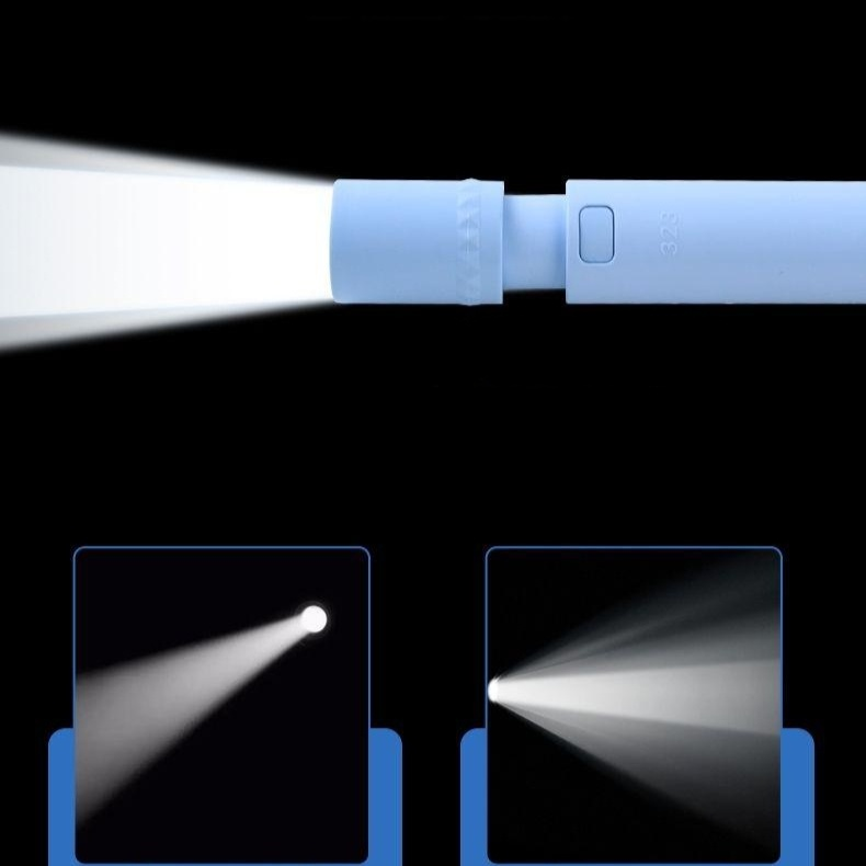 Mini linterna portátil recargable multiusos