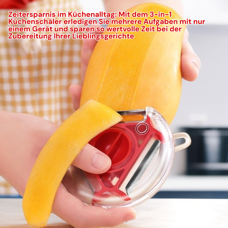 3-in-1 Küchenschäler