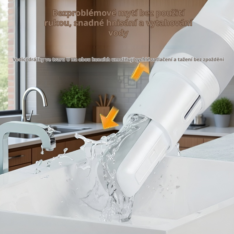 Mini ruční mop pro líné, bez nutnosti mytí rukou