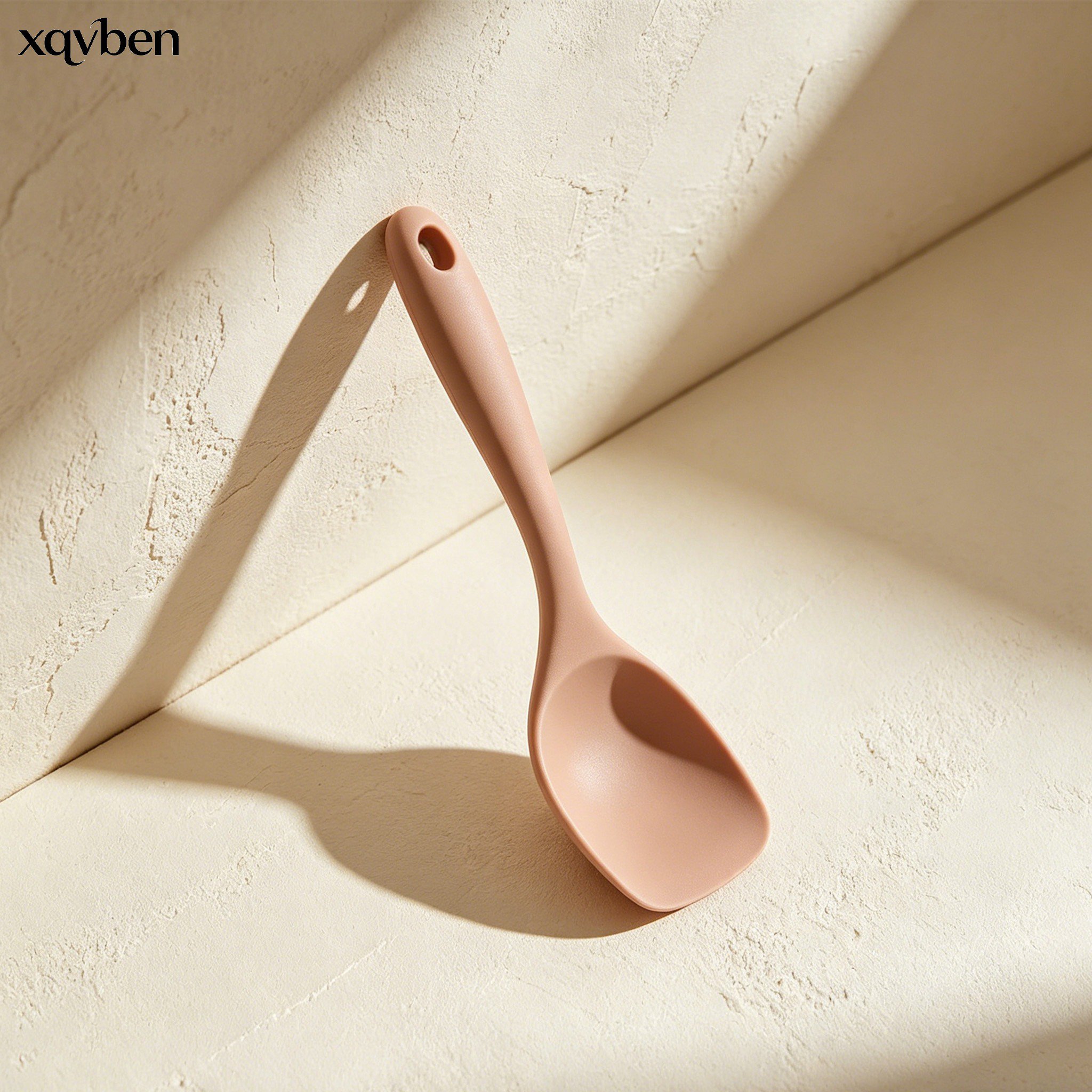 Heat resistant silicone spatulas mixing cake batter