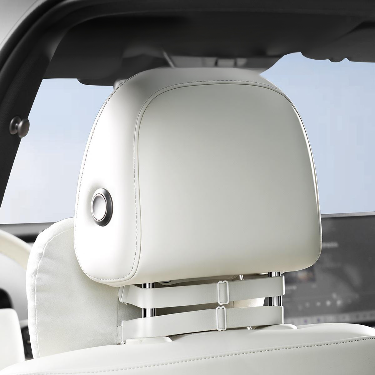 Universal Suede Car Headrest