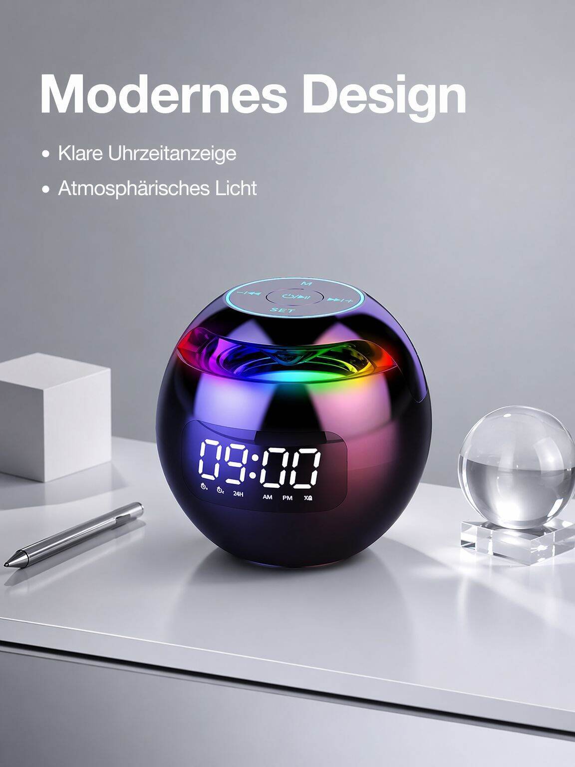 Farbwechselnder Bluetooth-Lautsprecher