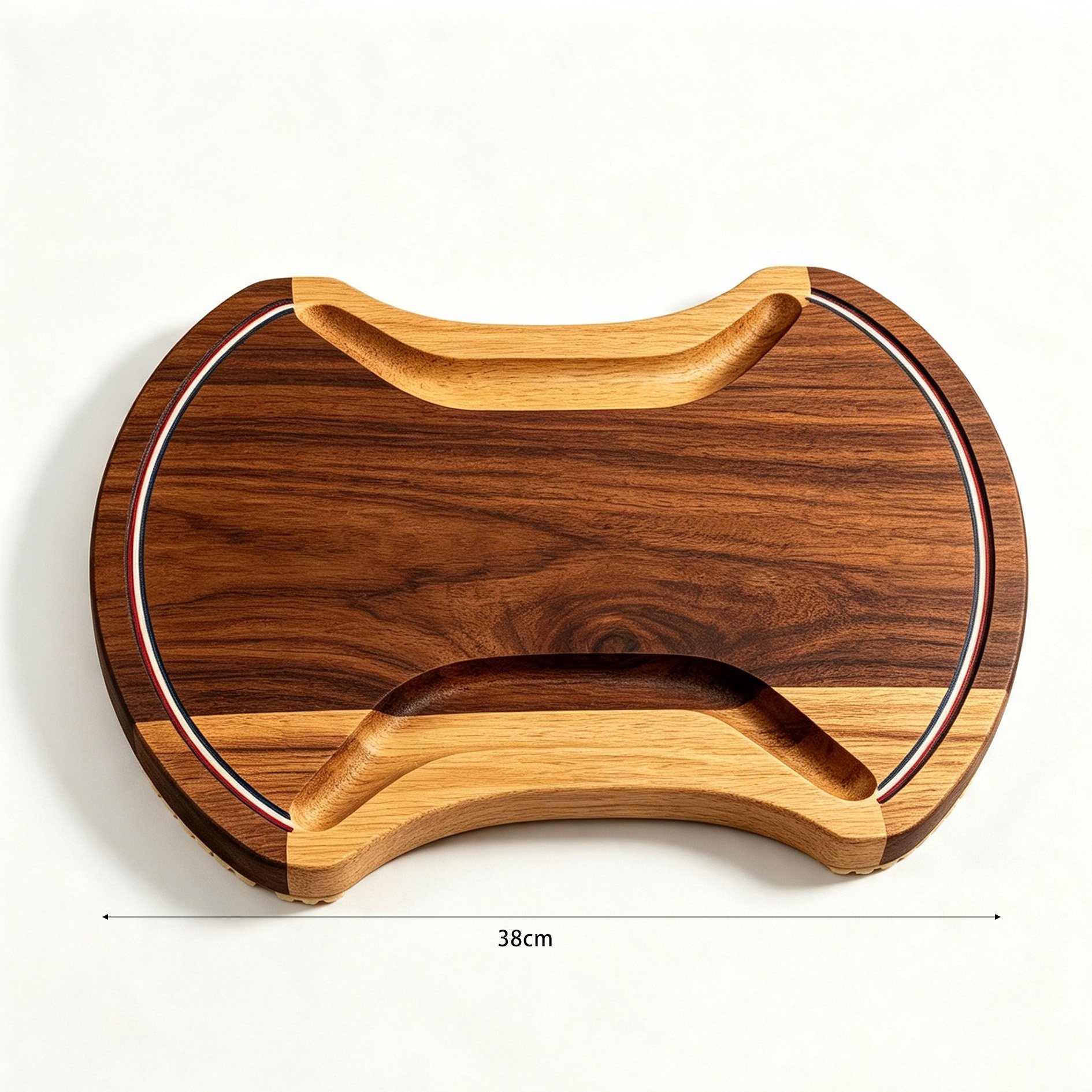 Eco-friendly wooden cutting board with smooth finish